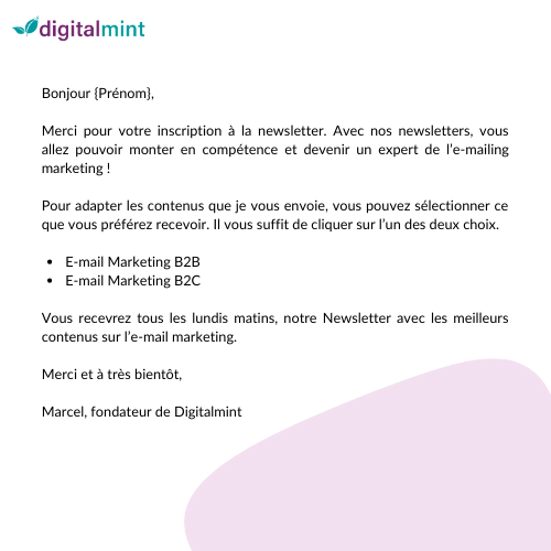 7 Exemples D E Mails A Integrer Dans Vos Scenarii Marketing